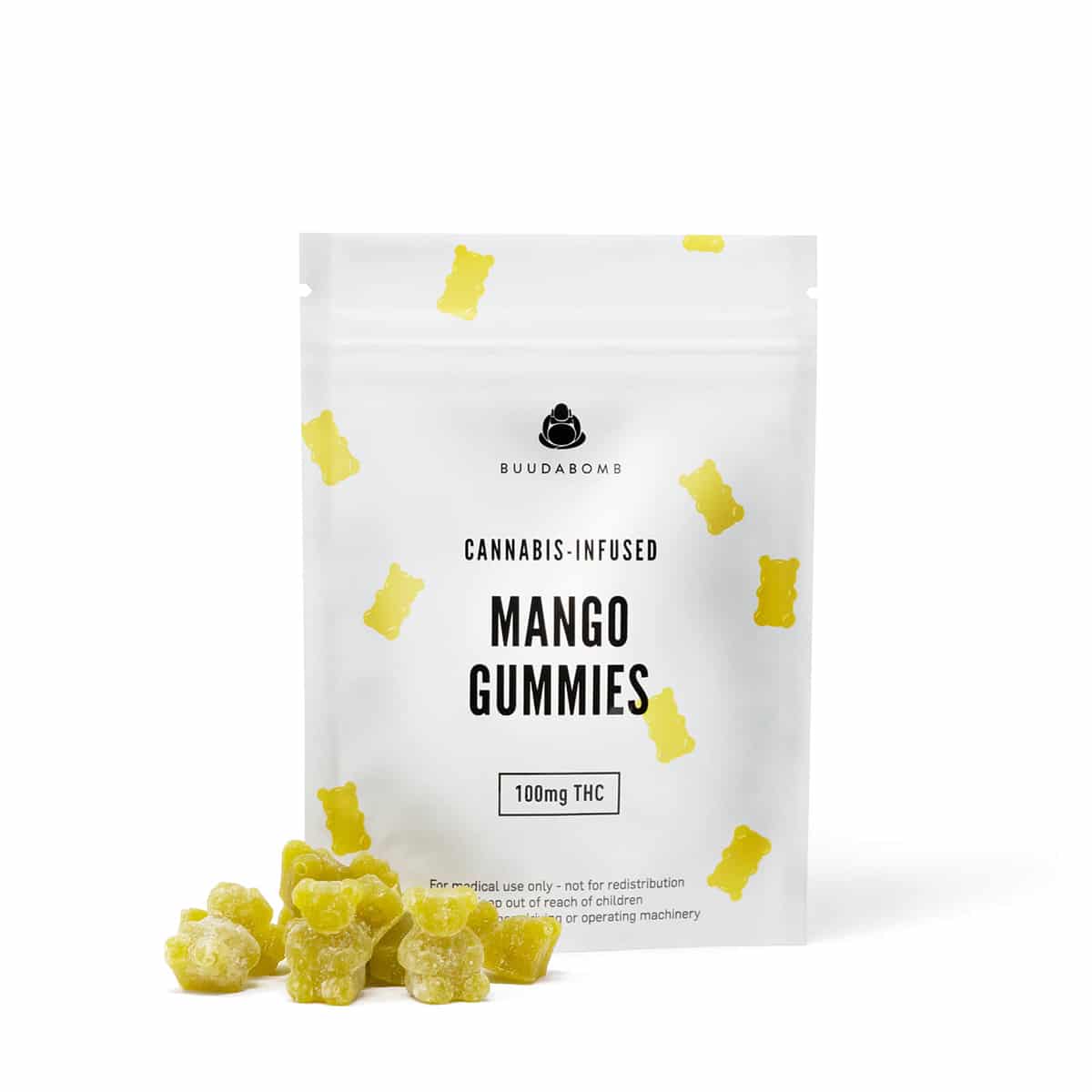 marijuana edibles BuudaBomb Mango Gummies